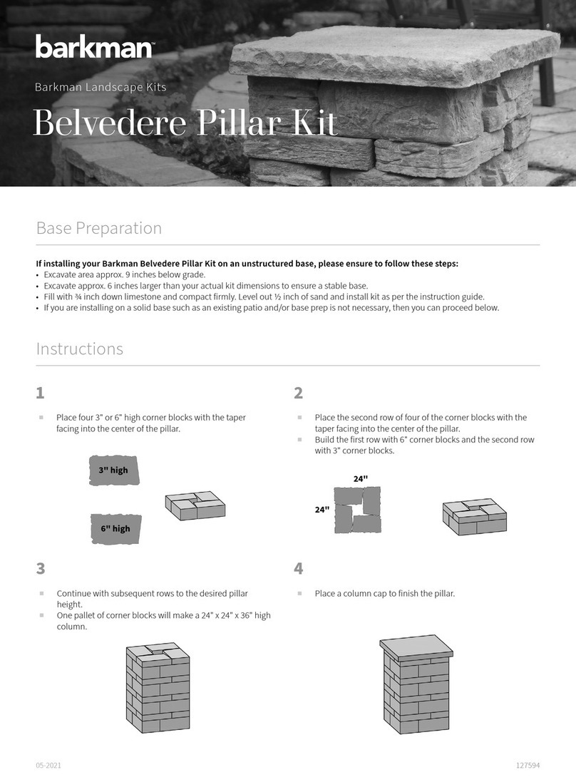 barkman Belvedere quick start guide barkman Belvedere quick start guide