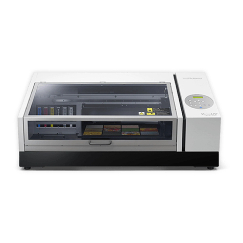 Roland VersaUV LEF2-200 Operating and maintenance manual
