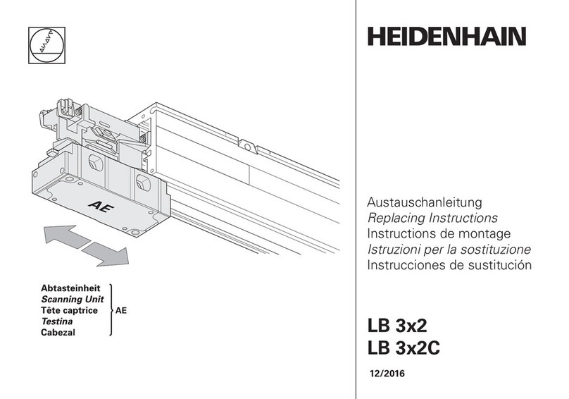 HEIDENHAIN LB 3x2 Replacing Instructions