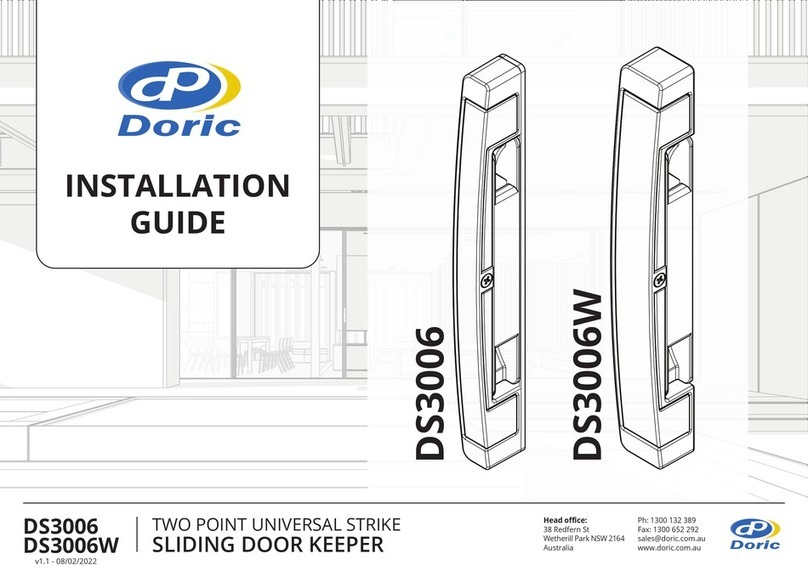 DORIC DS3006 installation guide