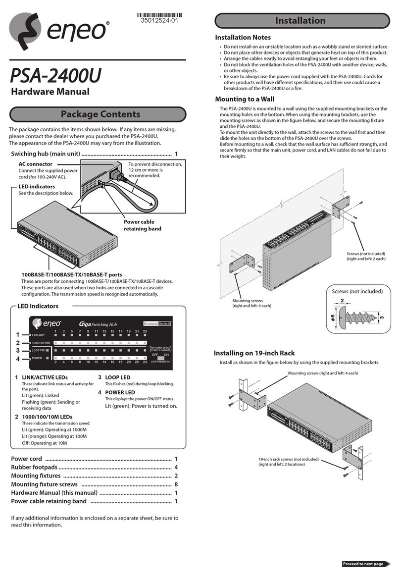 Eneo PSA-2400U User manual