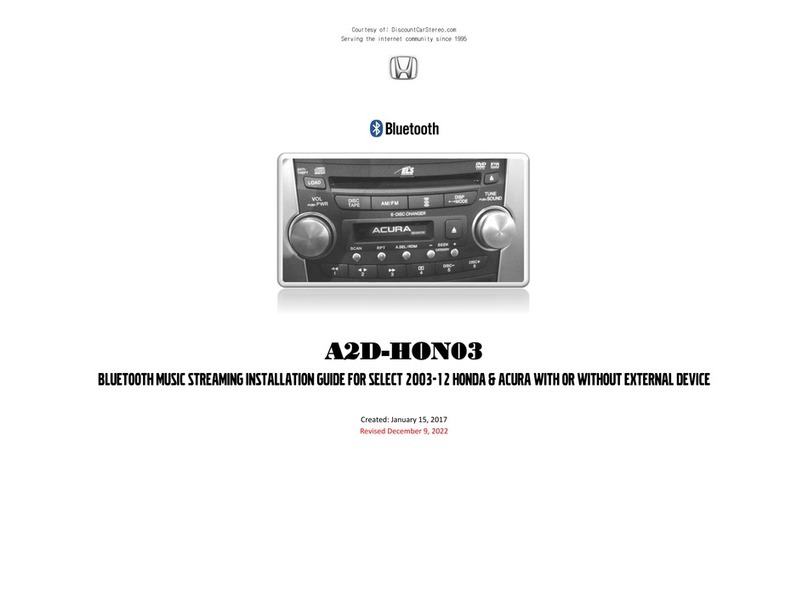 Discount Car Stereo A2D-HON03 installation guide