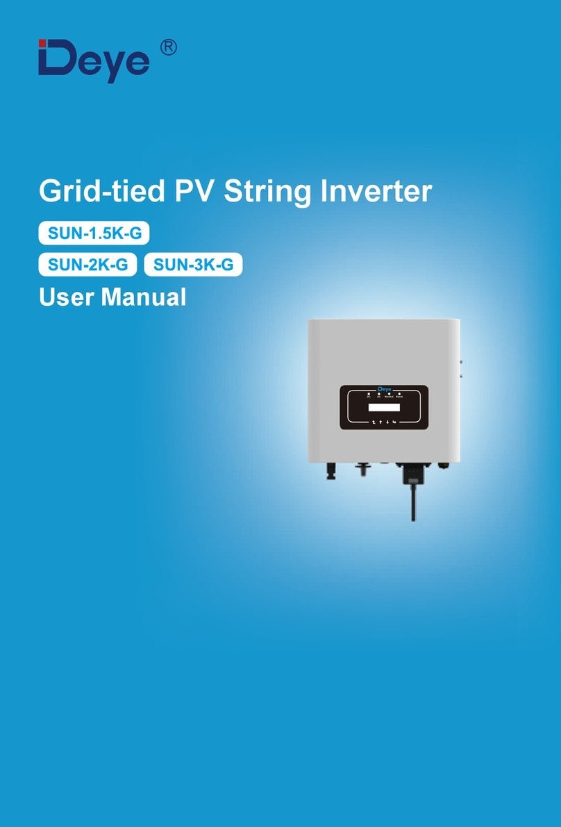 Deye SUN-1.5K-G User manual