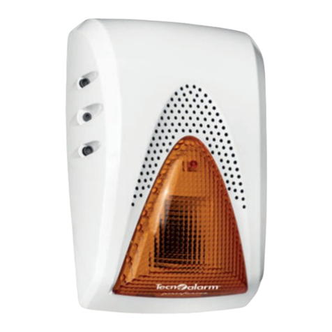 Tecnoalarm Evolution EV SAEL BWL User manual Tecnoalarm Evolution EV SAEL BWL User manual