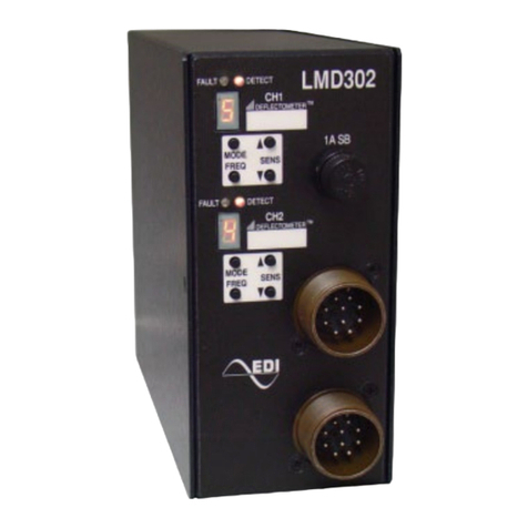 EDI DEFLECTOMETER LMD301 Operation manual EDI DEFLECTOMETER LMD301 Operation manual