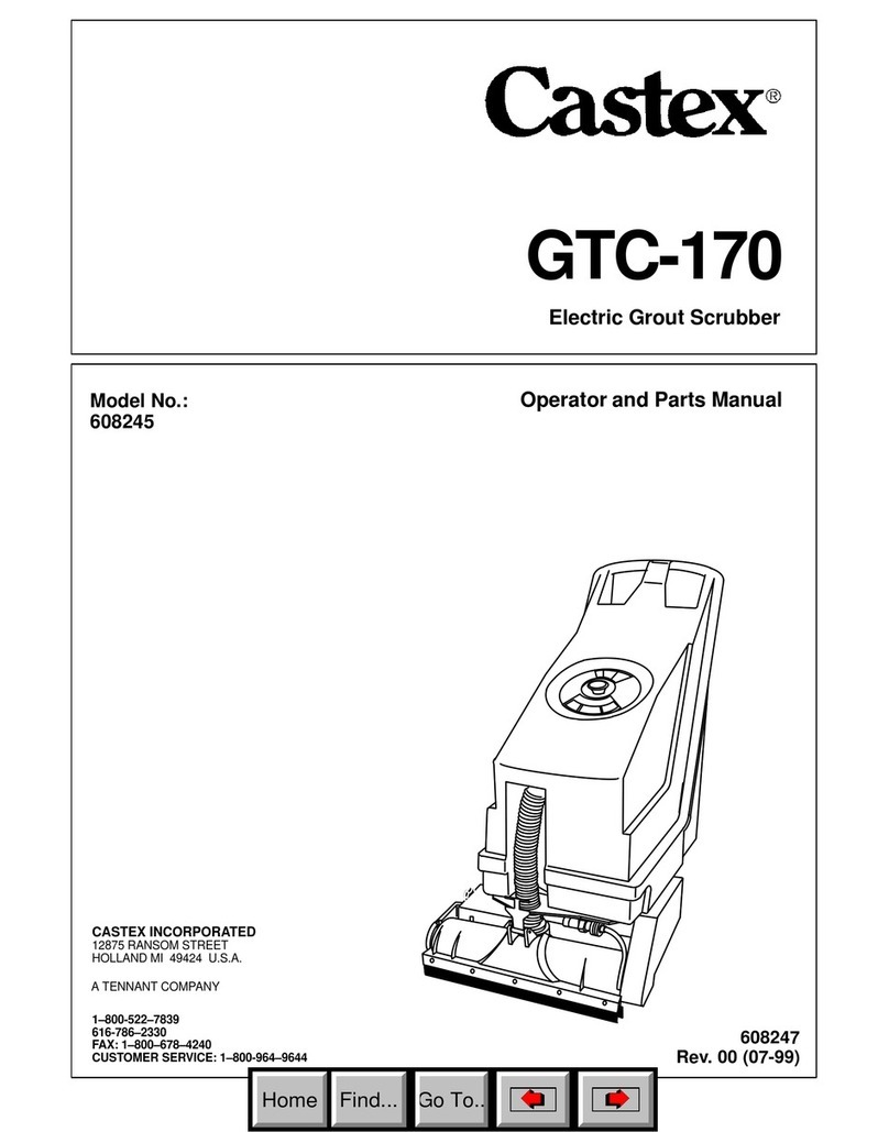 Castex GTC-170 Operator's manual