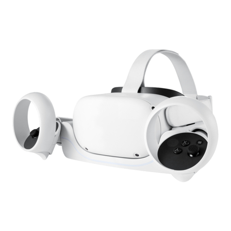 Wasserstein Headset Charging Station Compatible with Oculus Quest... user manual