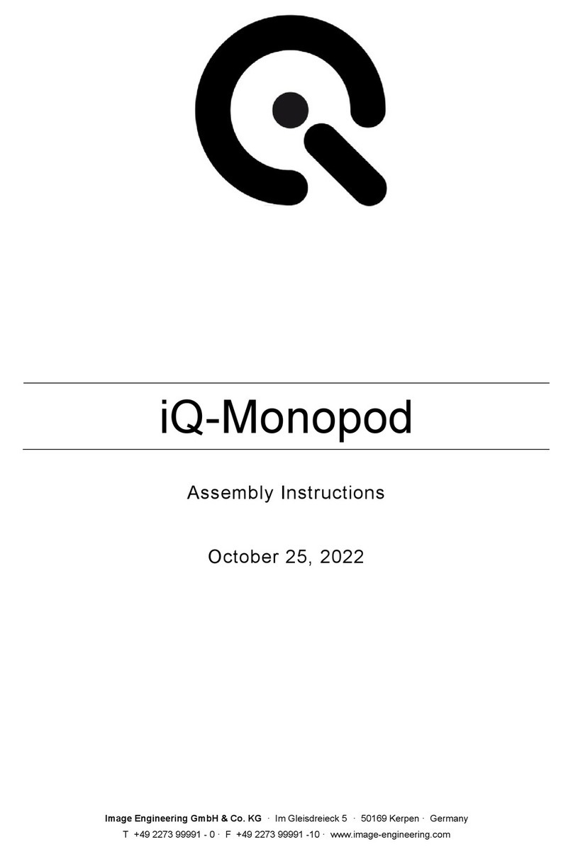 Image Engineering iQ-Monopod User manual