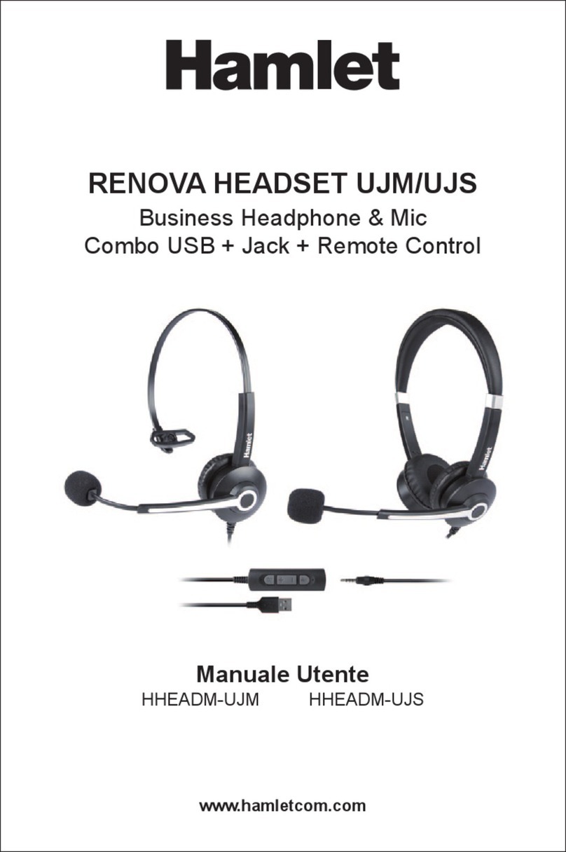 Hamlet Renova HHEADM-UJM user manual