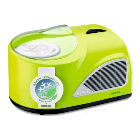 Nemox GELATO NXT1 L'AUTOMATIC User manual