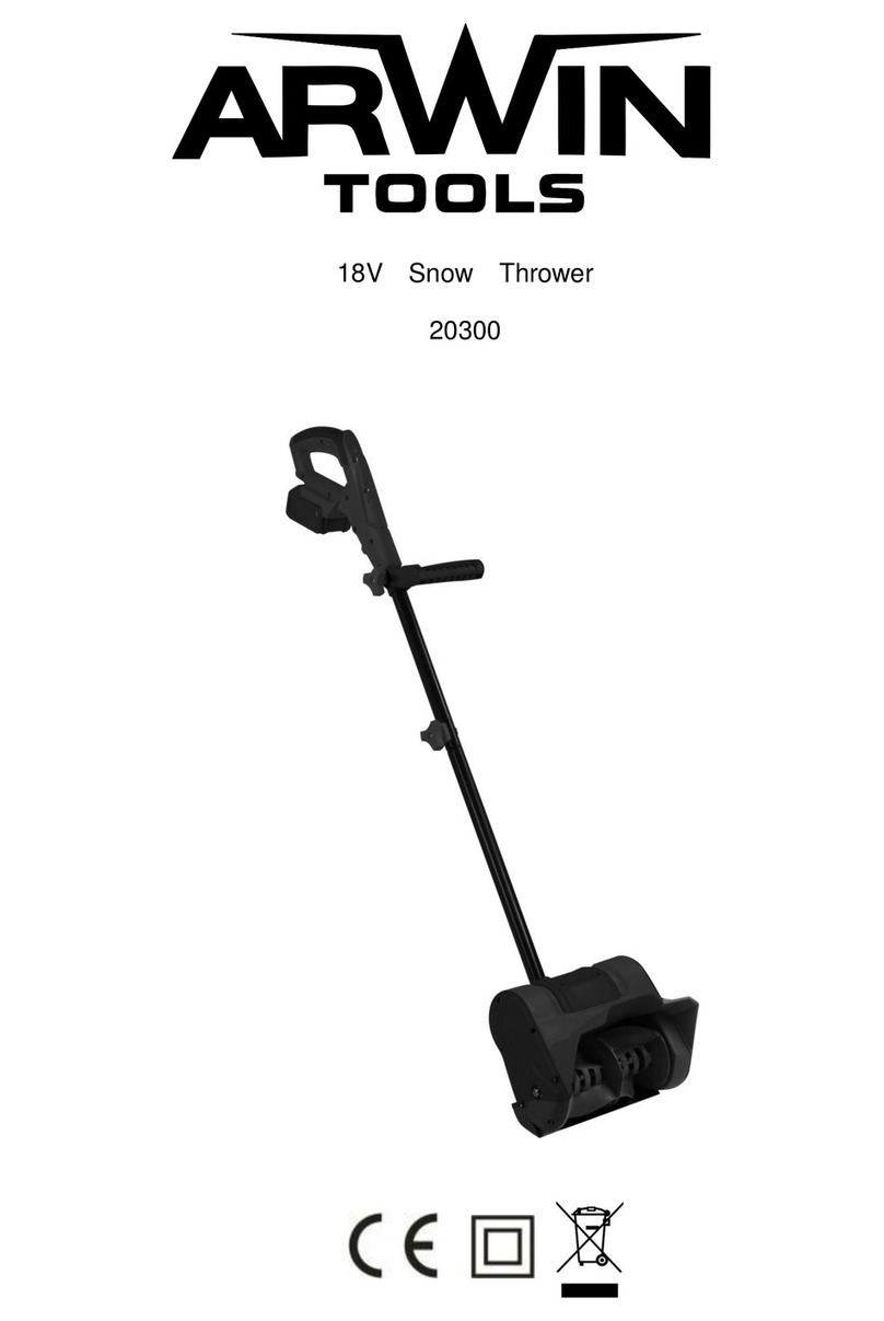 Arwin Tools 20300 quick start guide