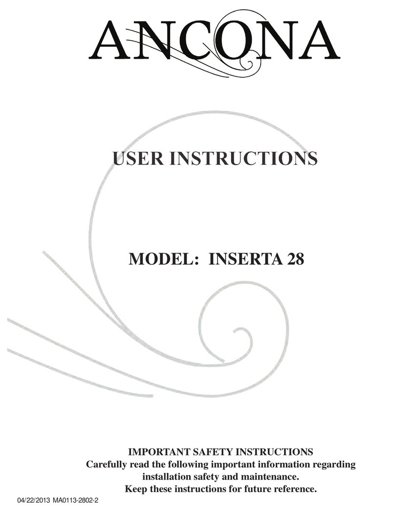 Ancona INSERTA 28 User manual