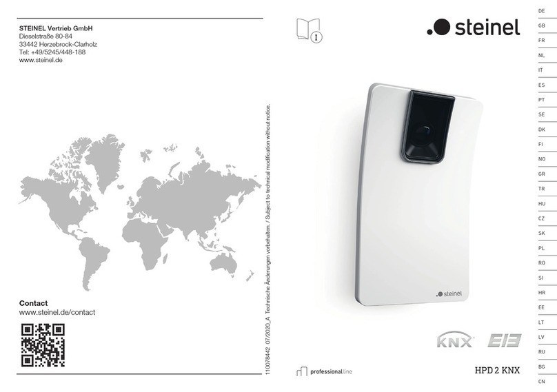 STEINEL HPD 2 KNX manual