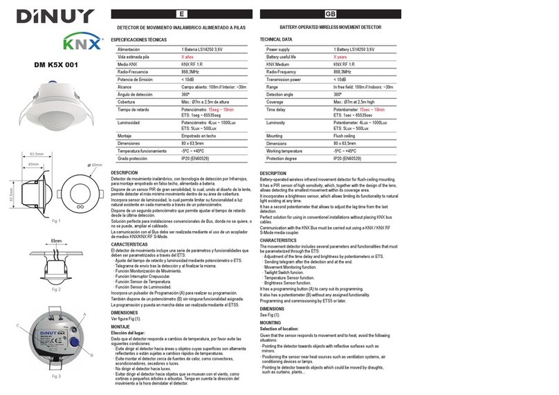 DINUY DM K5X 001 manual