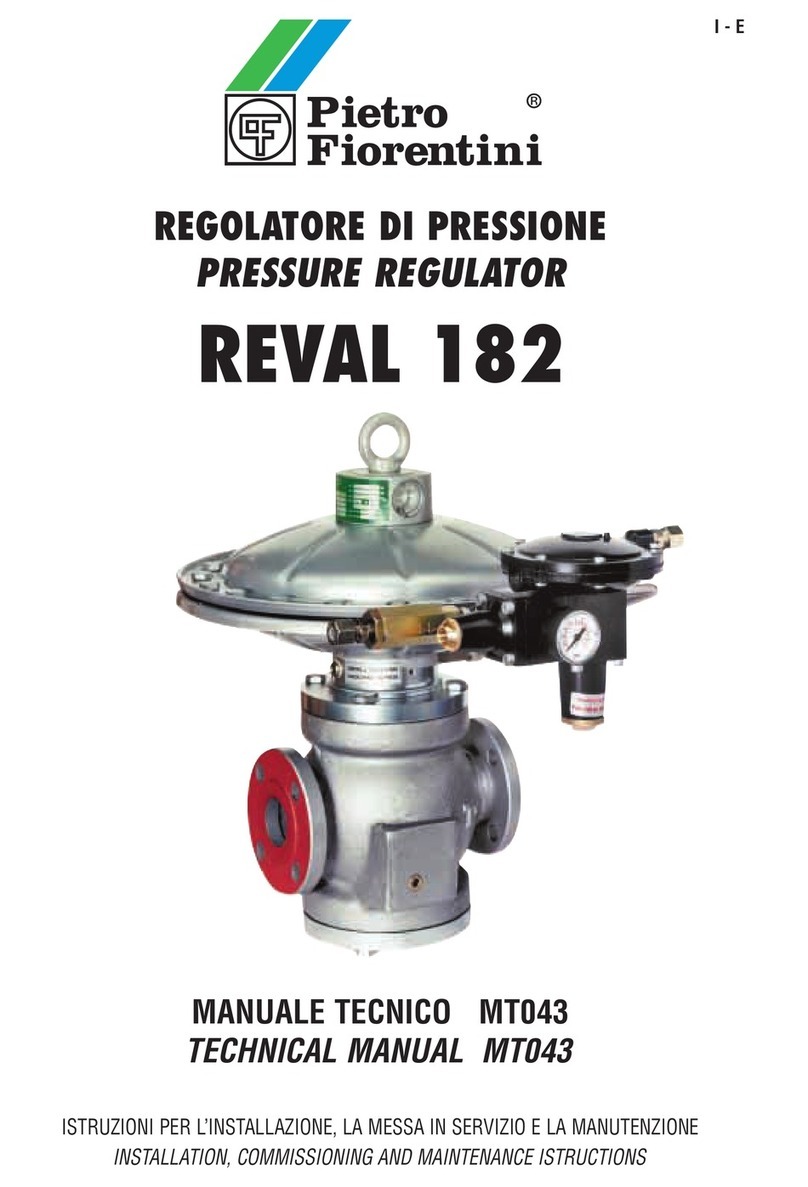 PIETRO FIORENTINI REVAL 182 User manual
