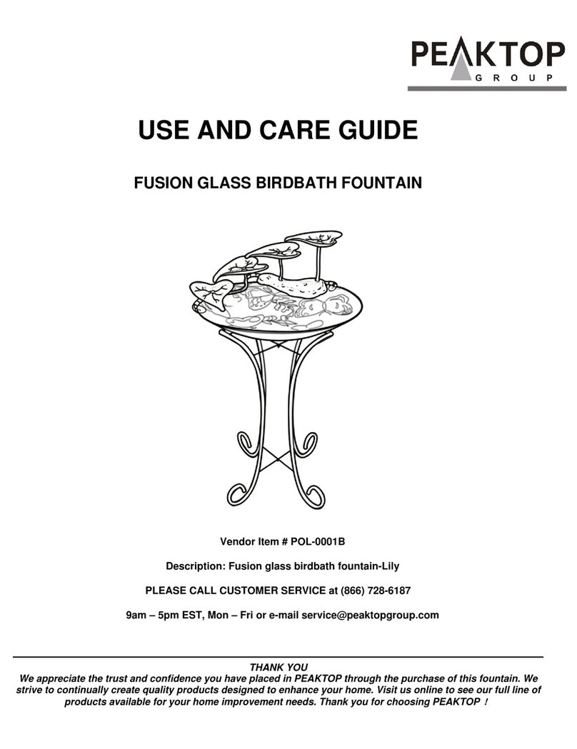HAMPTON BAY FUSION POL-0001B Use and care guide