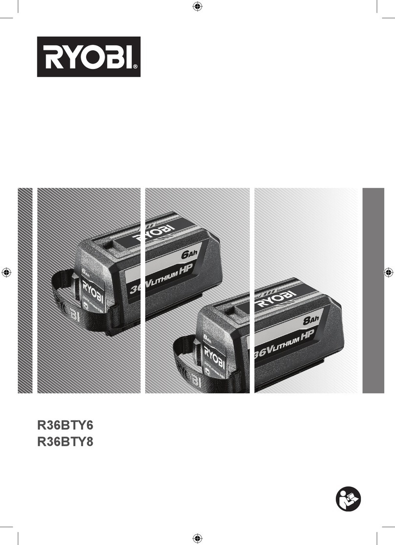 Ryobi R36BTY6 manual