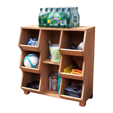 Merry Products CUBBY SHELF MPG-EF01L manual