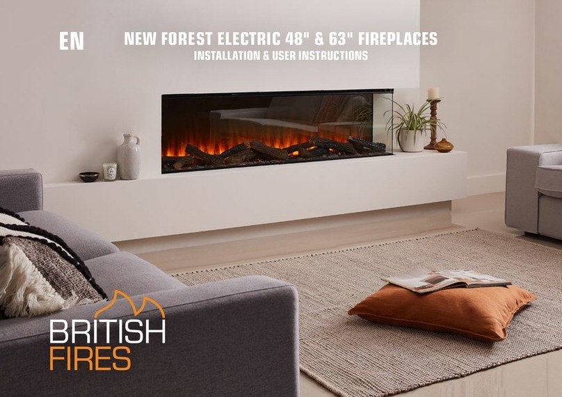 British Fires NEW FOREST Assembly Instructions