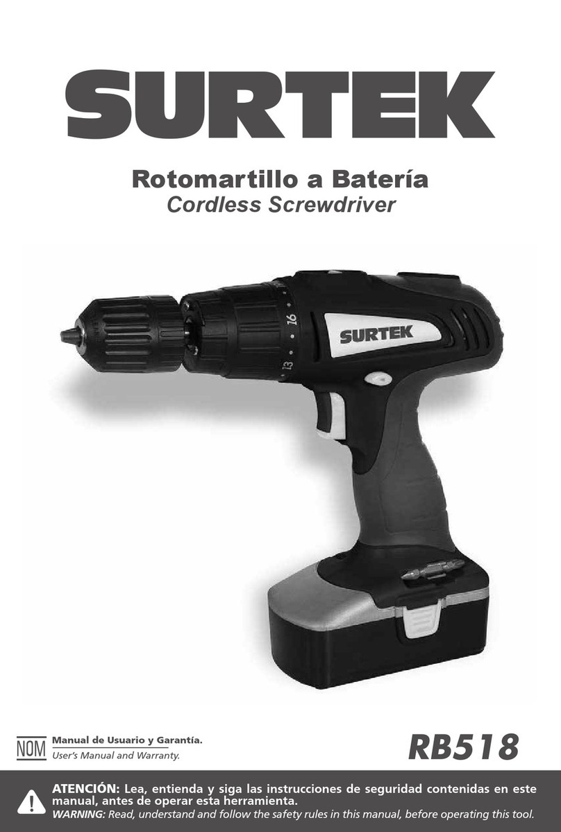 Surtek RB518 user manual Surtek RB518 user manual