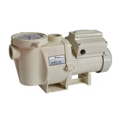 Pentair Pool Products STA-RITE IntelliPro 4x160 Installation and user guide