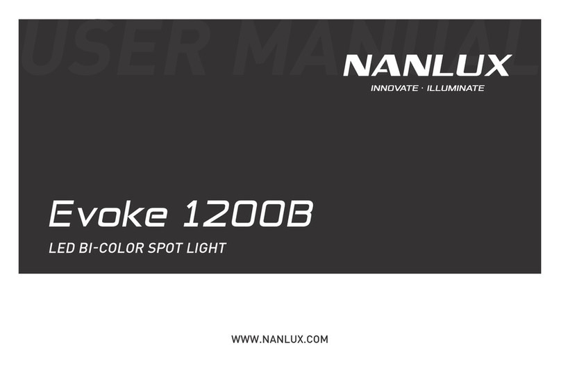 NANLUX Evoke 1200B instruction manual