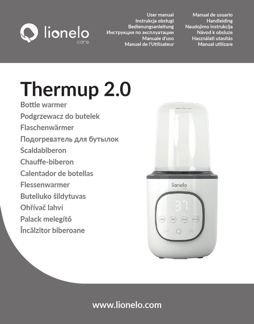 Lionelo Thermup 2.0 user manual