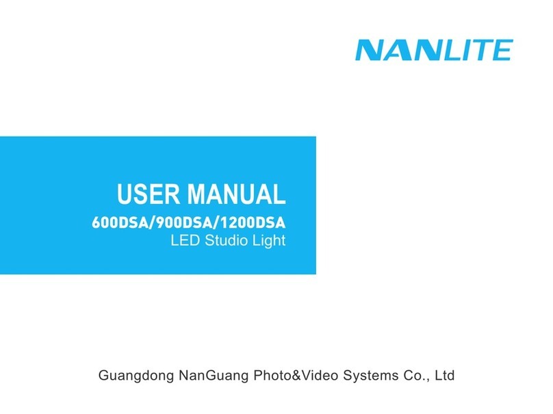 NANLITE DSA Series User manual