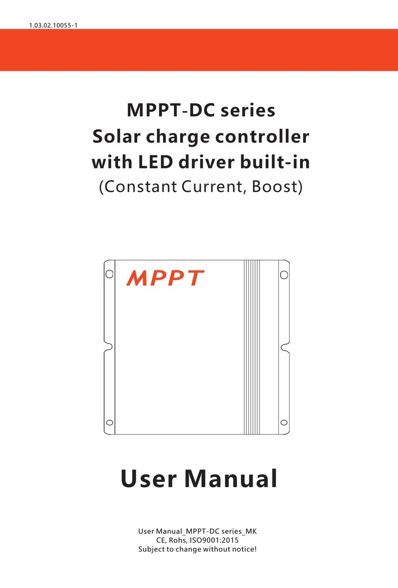MPPT MPPT-DC Series User manual