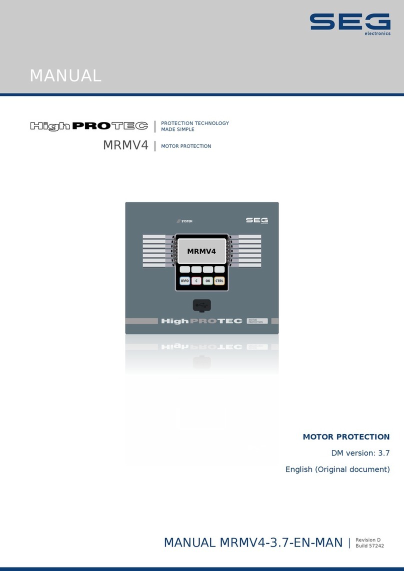Seg High PROTEC MRMV4 manual