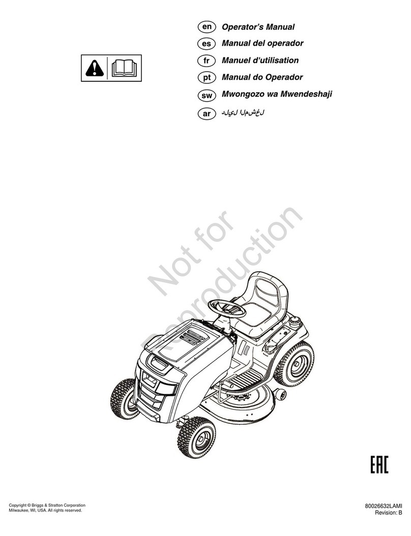 Briggs & Stratton 2691184-00 User manual