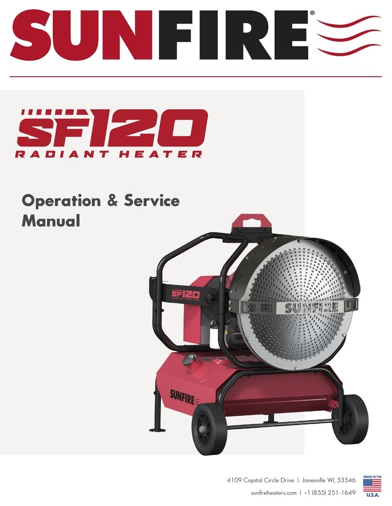 Sunfire SF120 Operation & service manual
