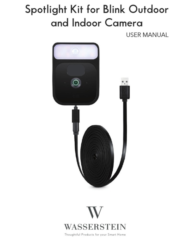 Wasserstein Spotlight Kit for Blink Outdoor and Indoor... user manual Wasserstein Spotlight Kit for Blink Outdoor and Indoor... user manual