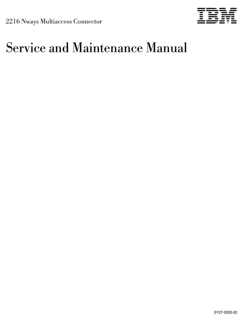 IBM Nways 2216 Installation and user guide