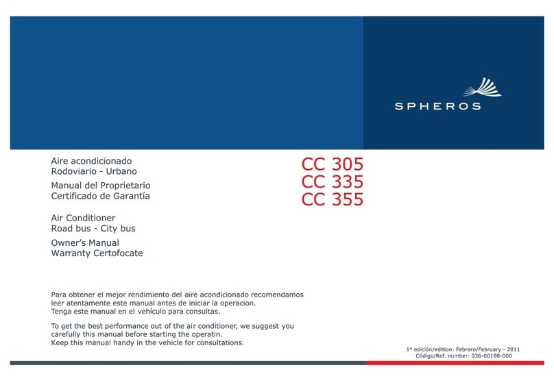 Spheros CC 305 User manual Spheros CC 305 User manual