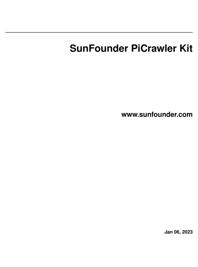 SunFounder PiCrawler Kit User manual