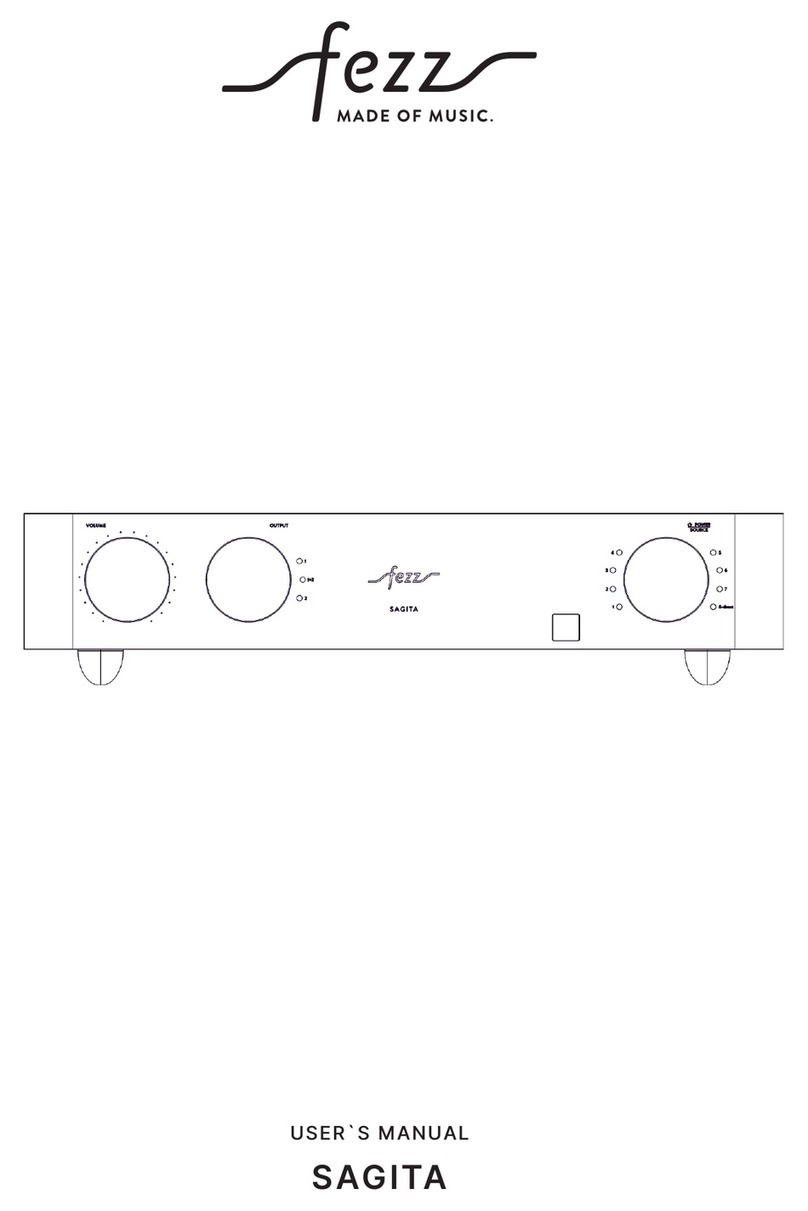 Fezz Audio SAGITA user manual