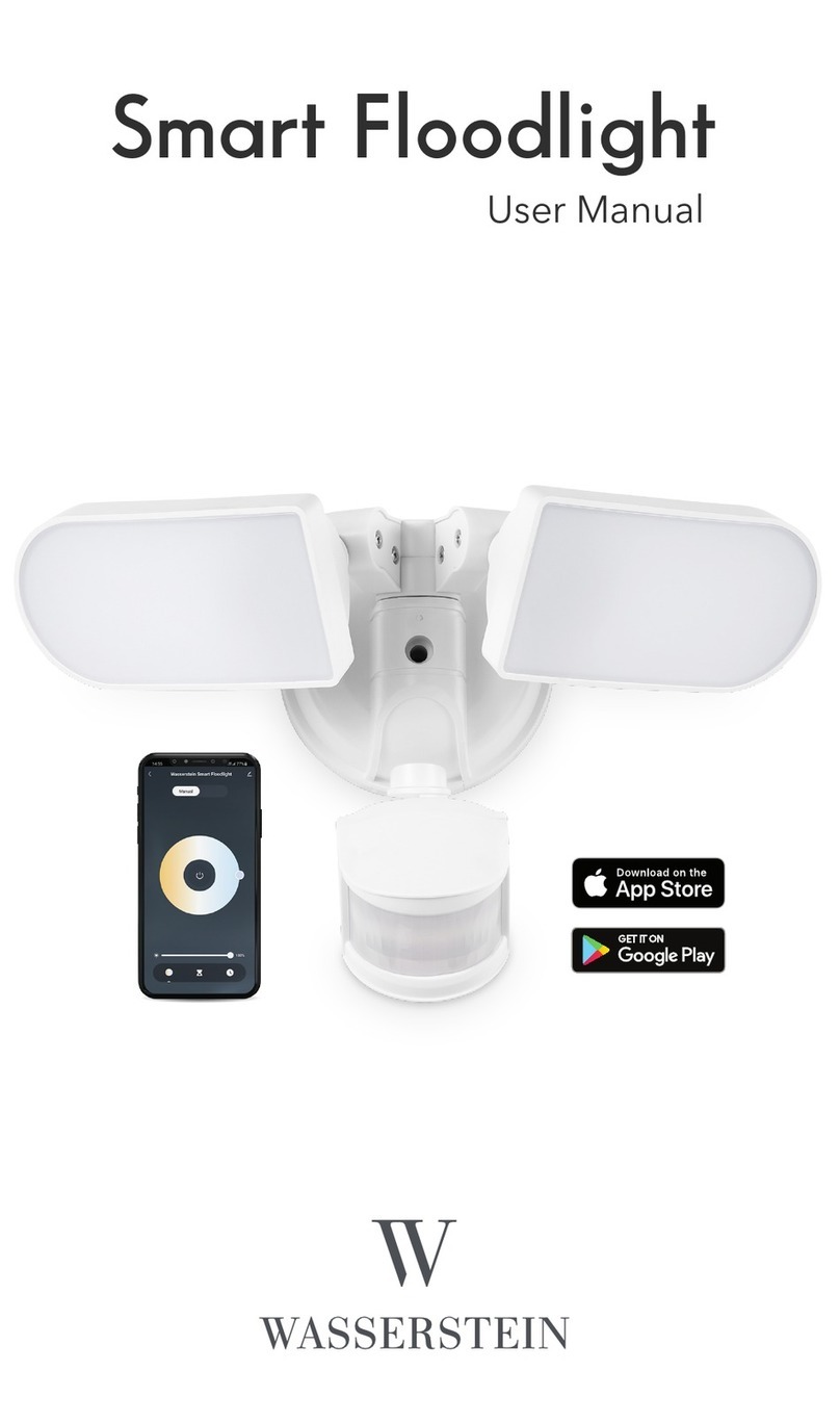 Wasserstein Smart Floodlight User manual Wasserstein Smart Floodlight User manual