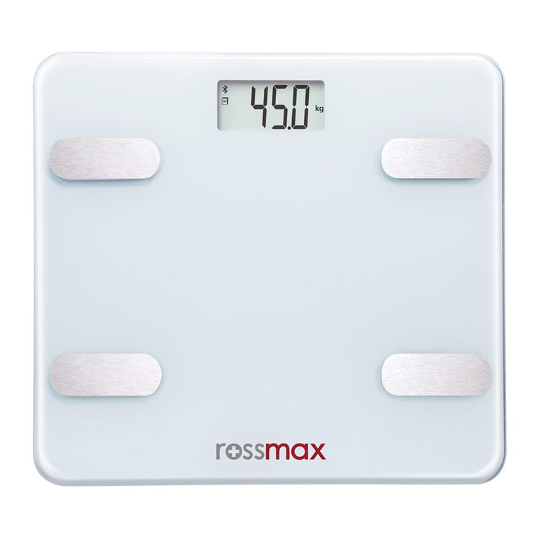Rossmax WF262 user manual