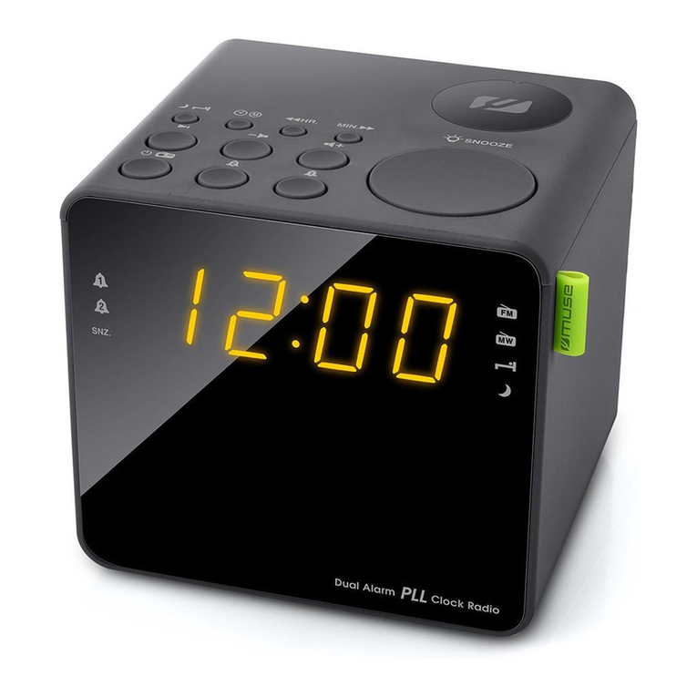 Muse M-187 CR user manual