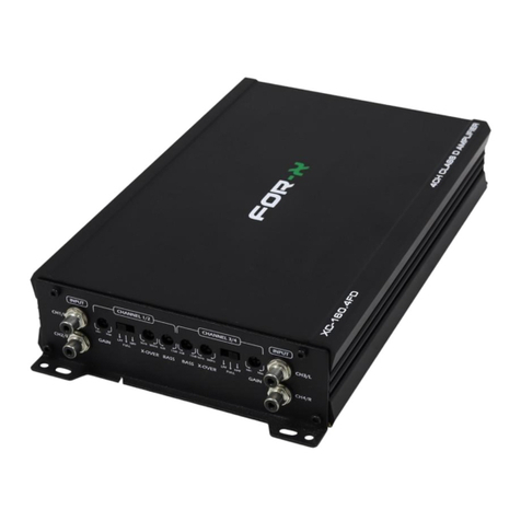 For-x XC-160.4FD user manual