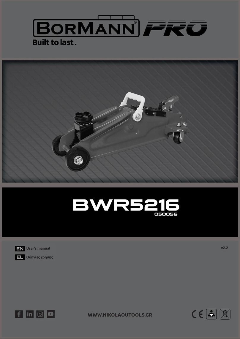 BorMann PRO BWR5216 user manual