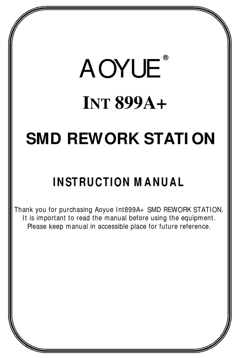 aoyue INT 899A+ instruction manual