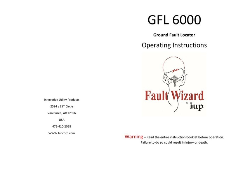 IUP Fault Wizard GFL 6000 operating instructions