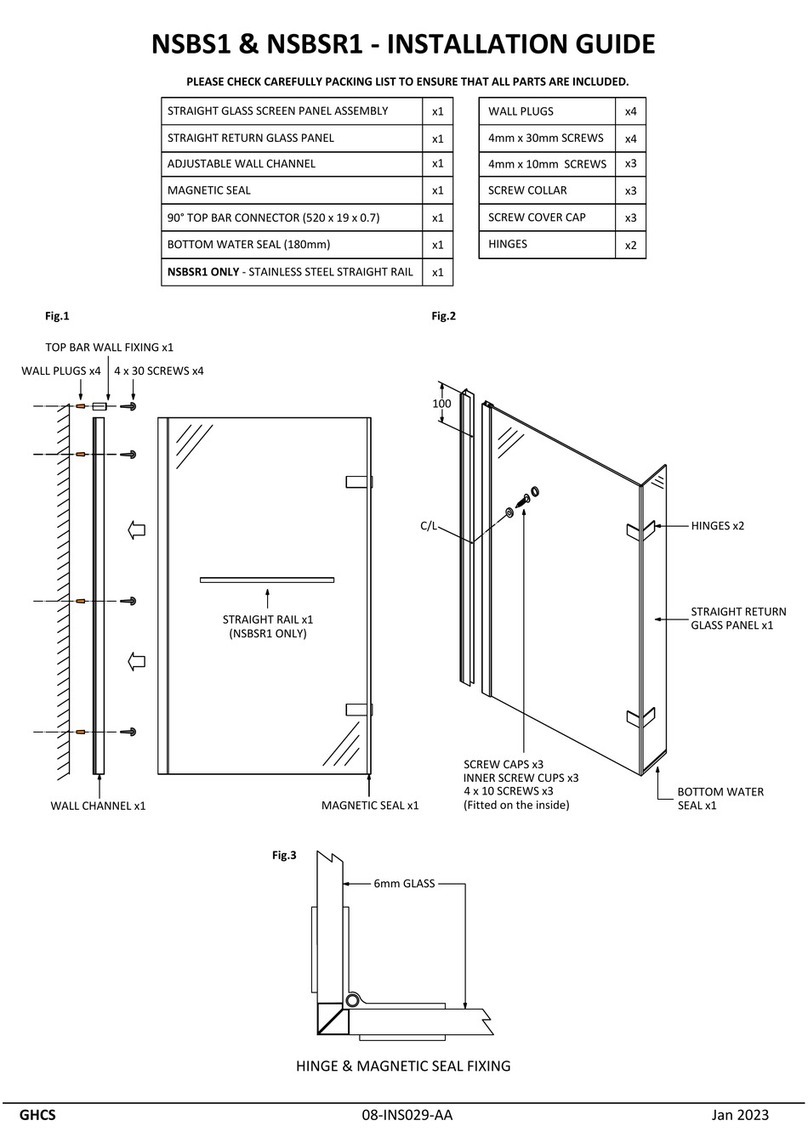 Nuie NSBS1 installation guide
