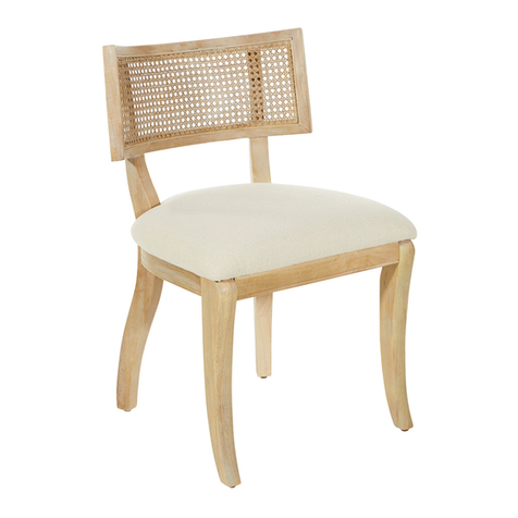 OSP Home Furnishings ALAINA ANA51 User manual