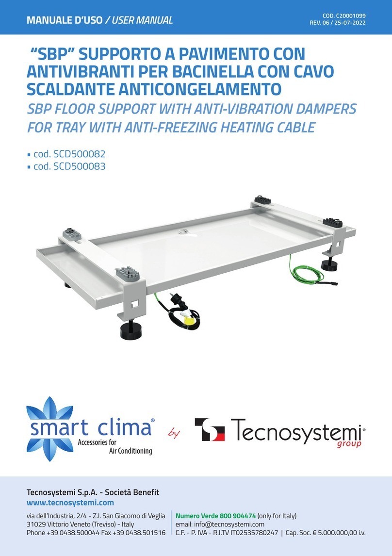 Tecnosystemi Smart Clima SCD500082 User manual