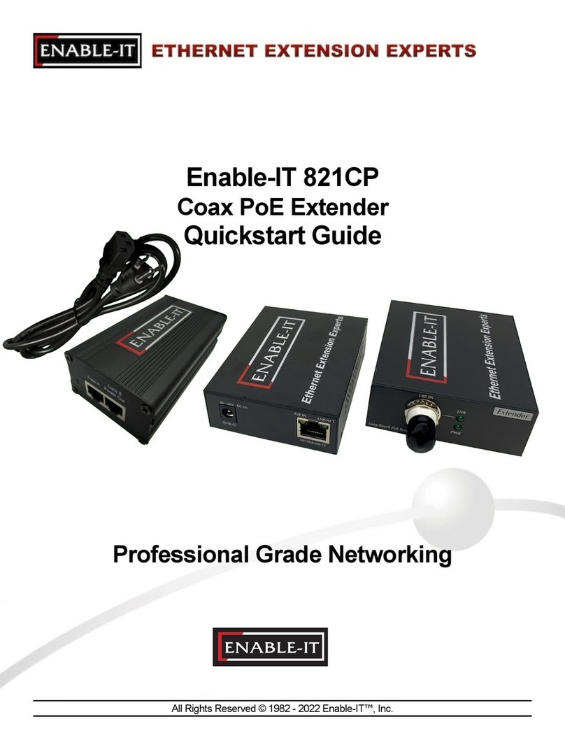 Enable-IT 821CP User manual