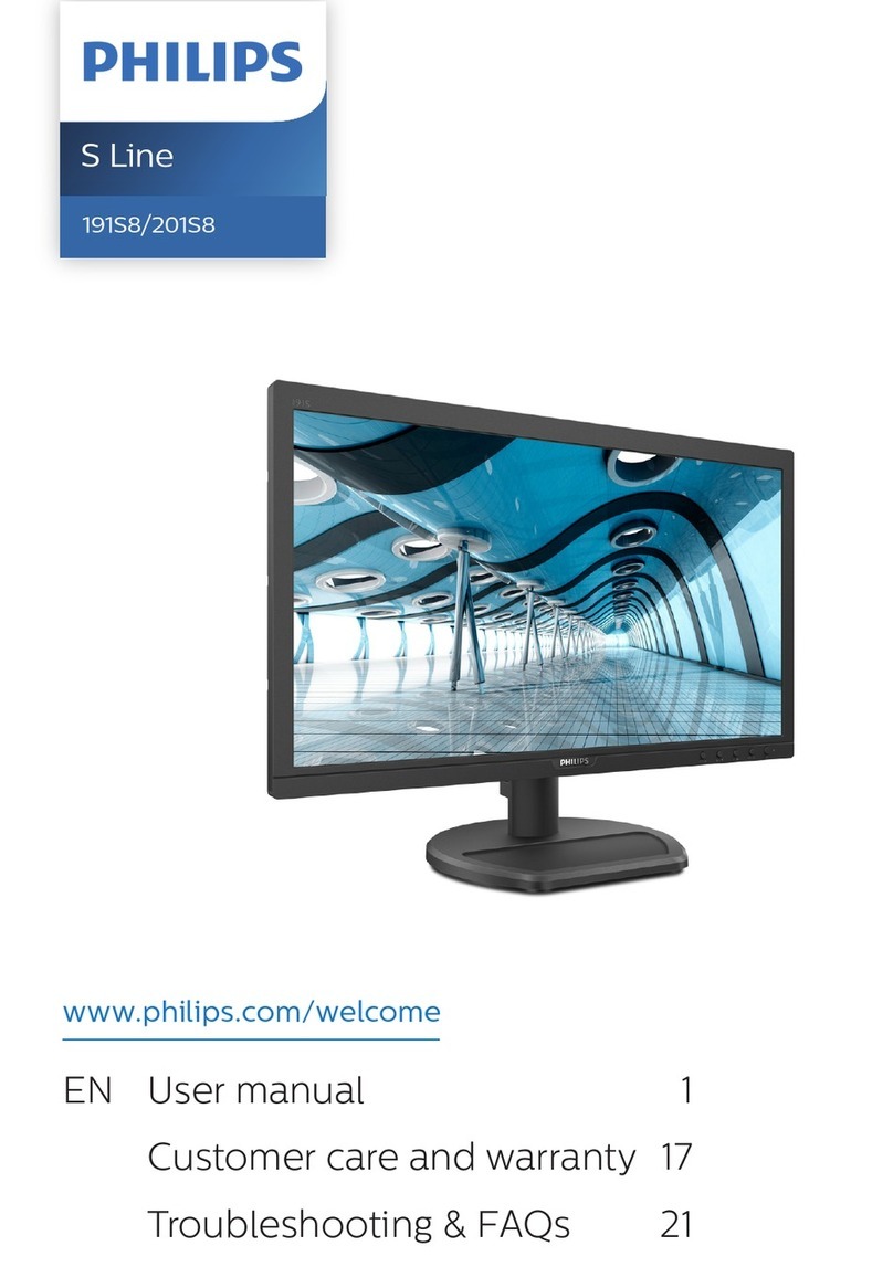 Philips S Line 191S8 user manual