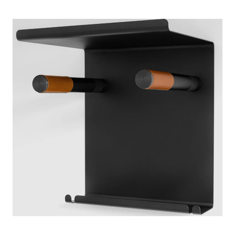 MACMILANO BLACK SHELVIO MCM022001 Series manual MACMILANO BLACK SHELVIO MCM022001 Series manual